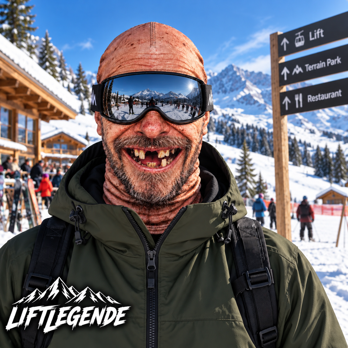 LiftLegende™ - Die verrückte Schimaske